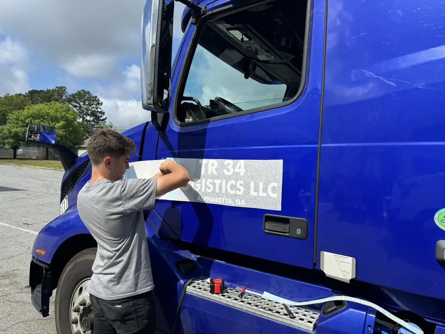 What goes on the door &mdash; US DOT & Truck Lettering