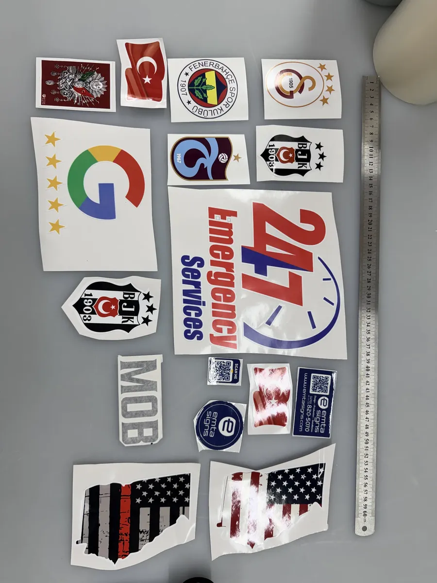 Decals and stickers &mdash; Magnetic & Cut Vinyl