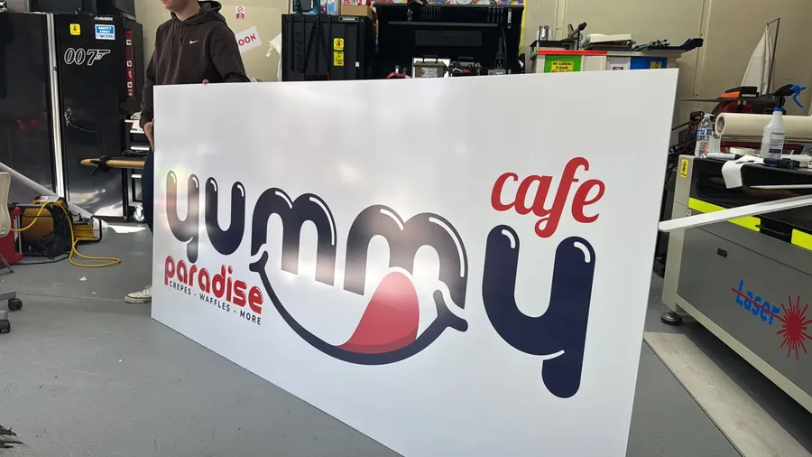 Production-ready artwork &mdash; Sign Design