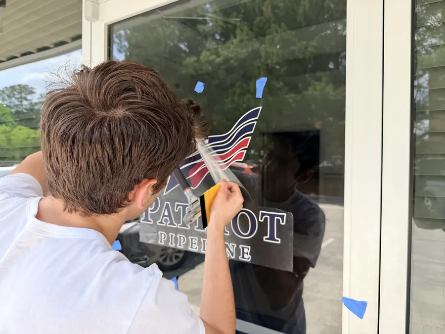 Cut vinyl and printed film — Window Graphics